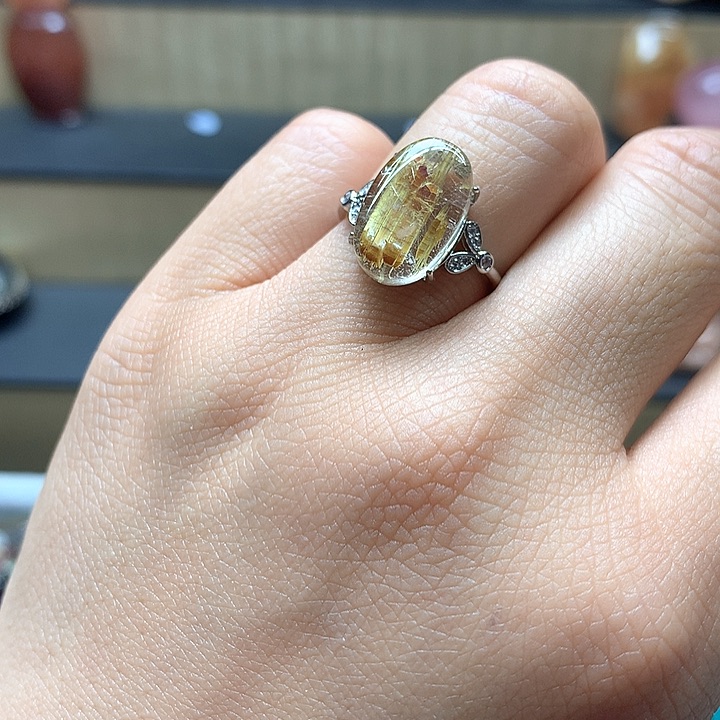 水晶水晶戒指未镶嵌