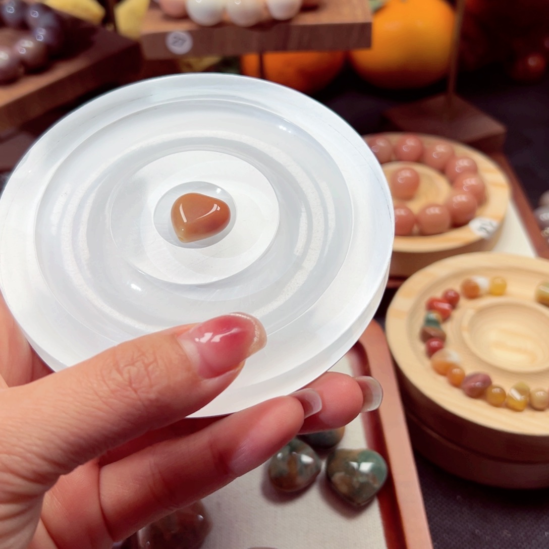 石英质玉手链未镶嵌落*42