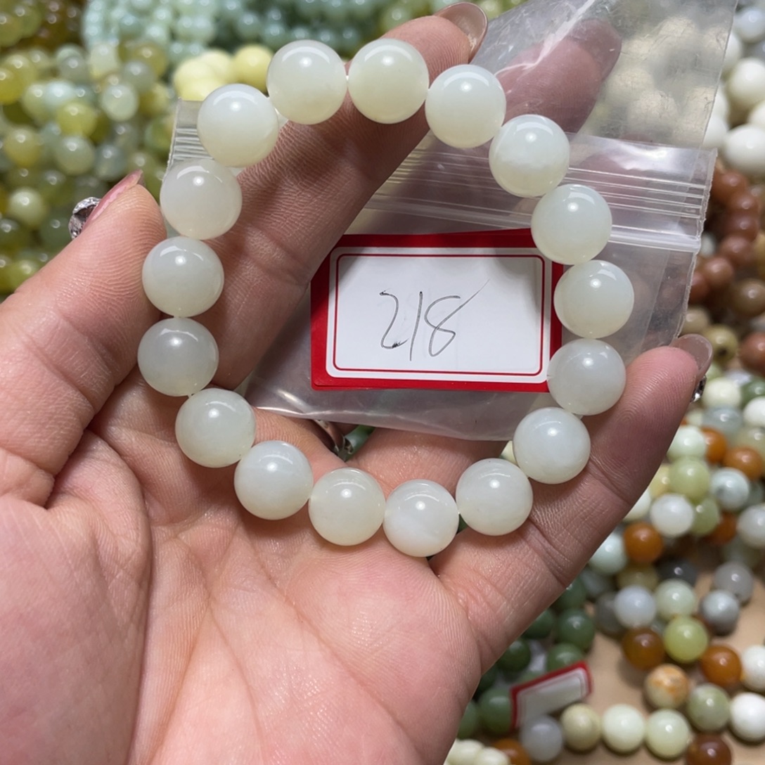 蛇纹石玉未镶嵌手串