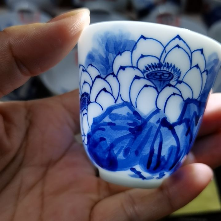 杯张学鸿老师青花