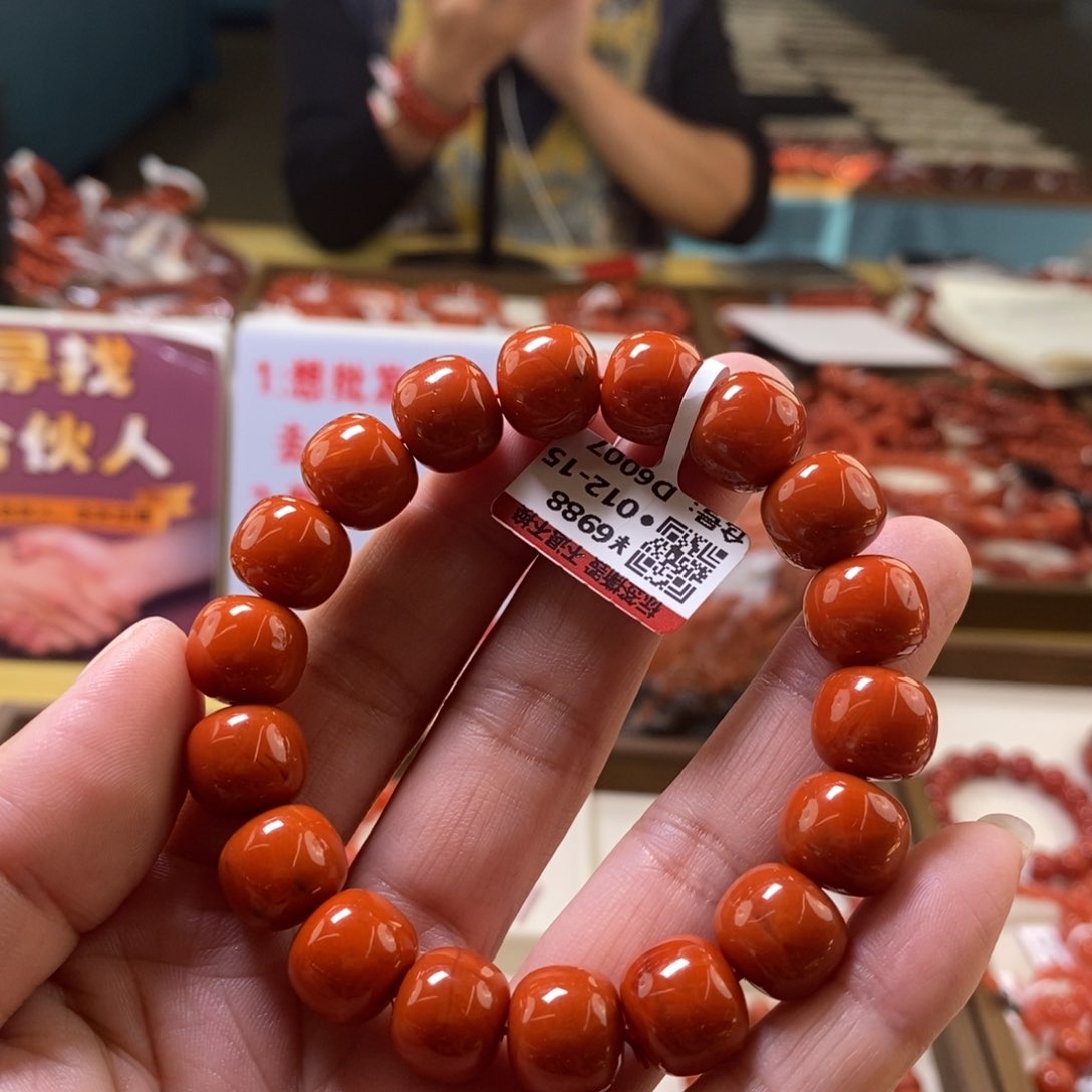 未镶嵌手串南红玛瑙