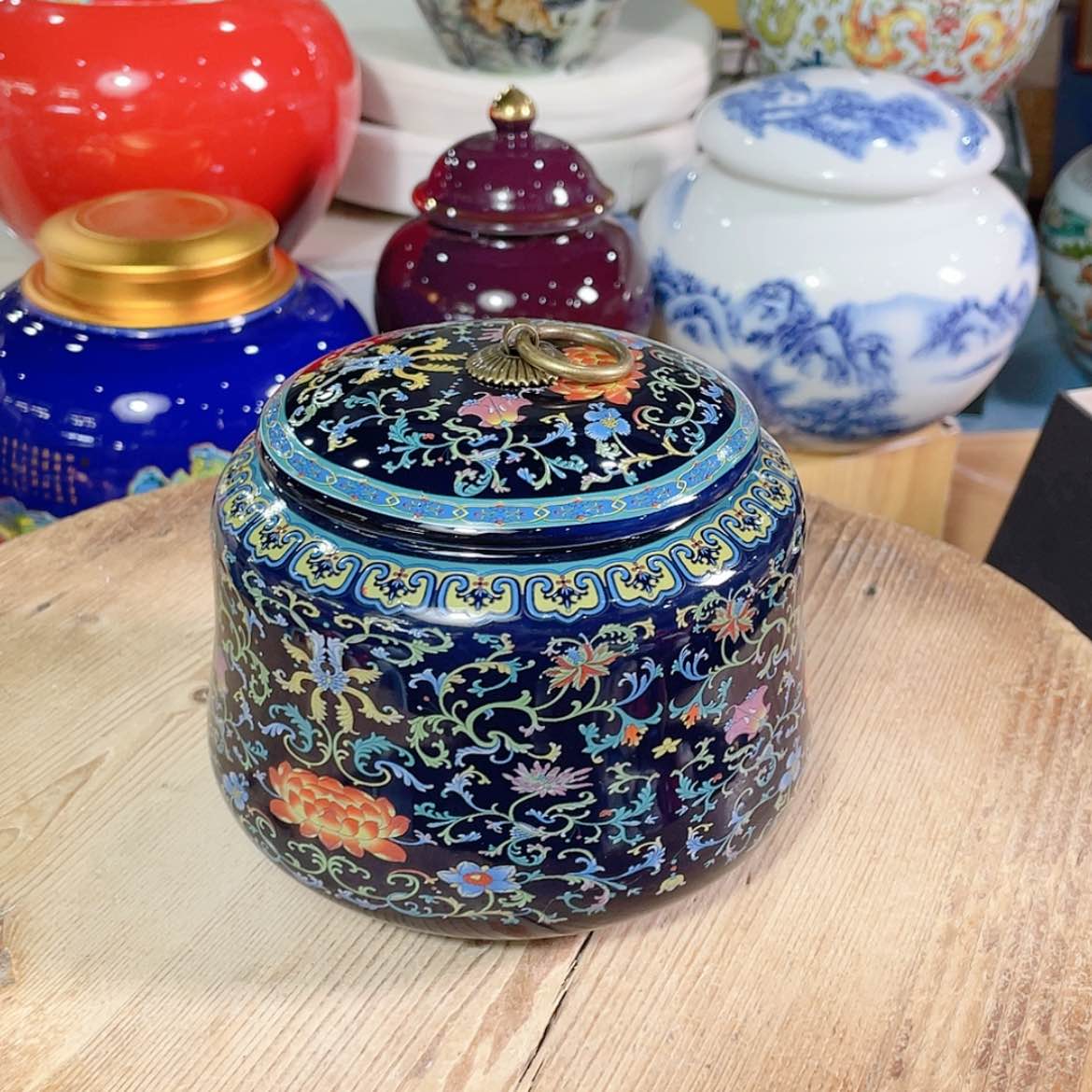 【闪购商品】罐陶瓷茶叶罐密封罐