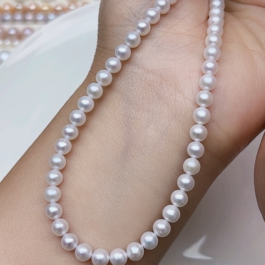 淡水珍珠未镶嵌项链