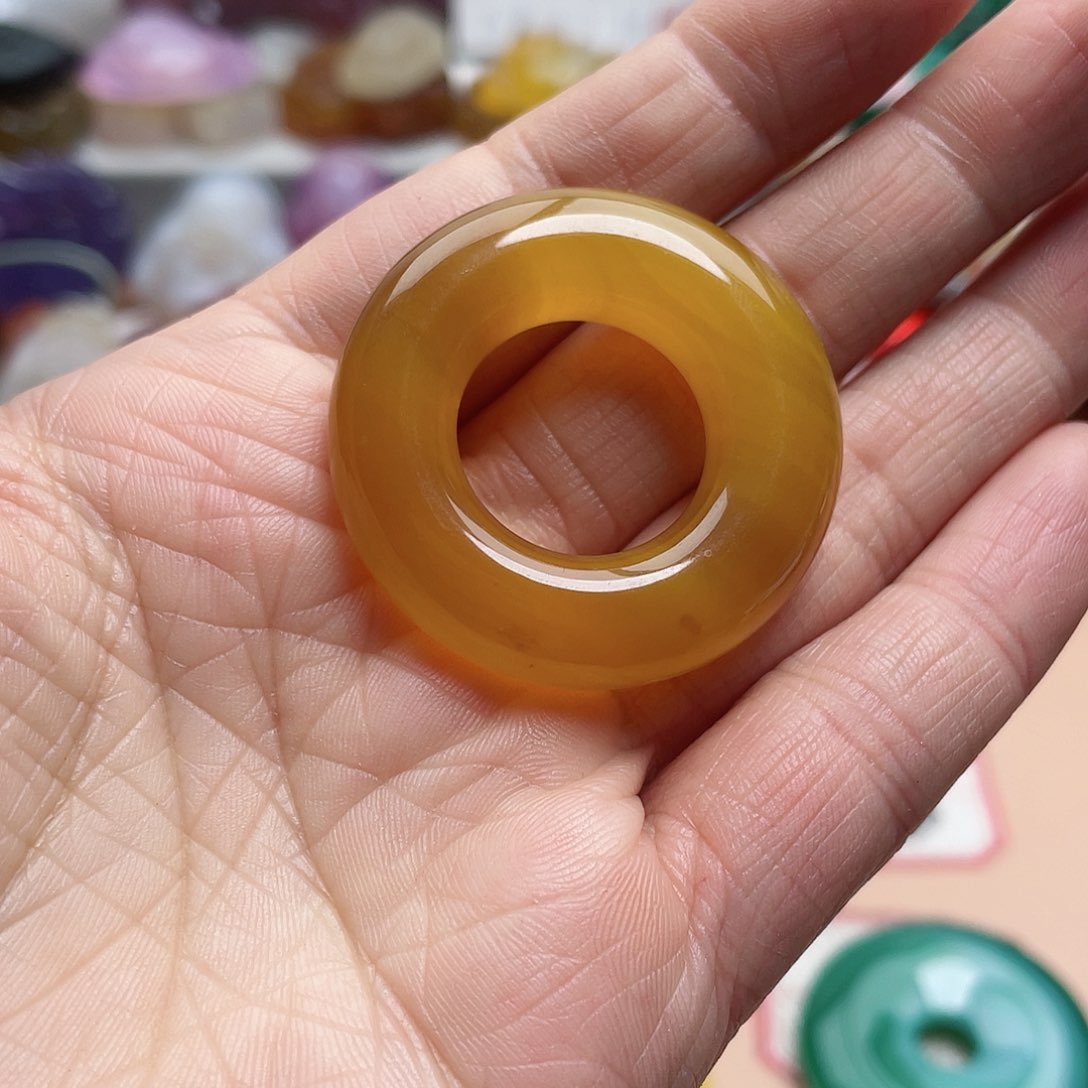 玛瑙/玉髓颈饰合金爱****斯