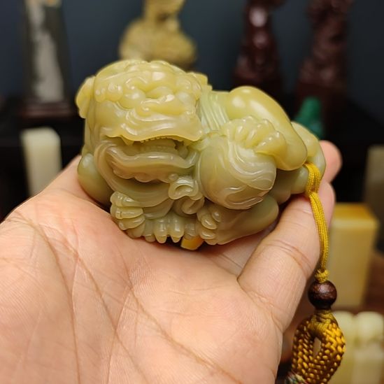 寿山石手把件手把件