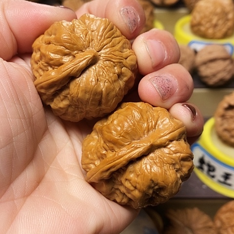 吊坠文玩核桃一帆风顺