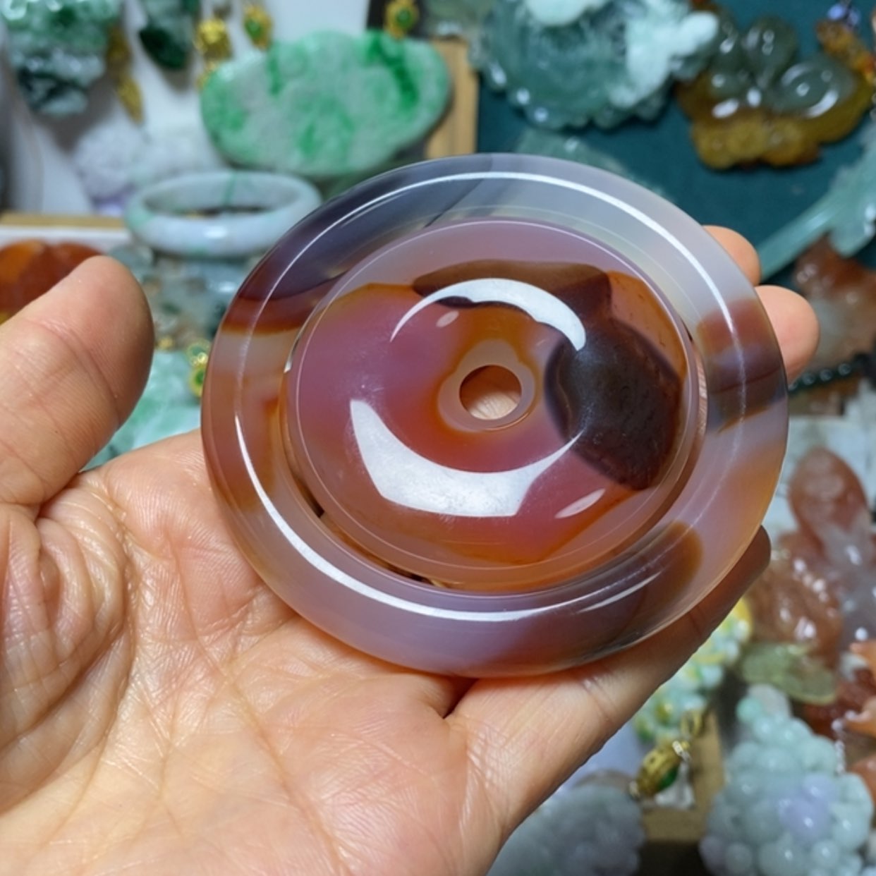 【闪购商品】翡翠吊坠(赠链)未镶嵌