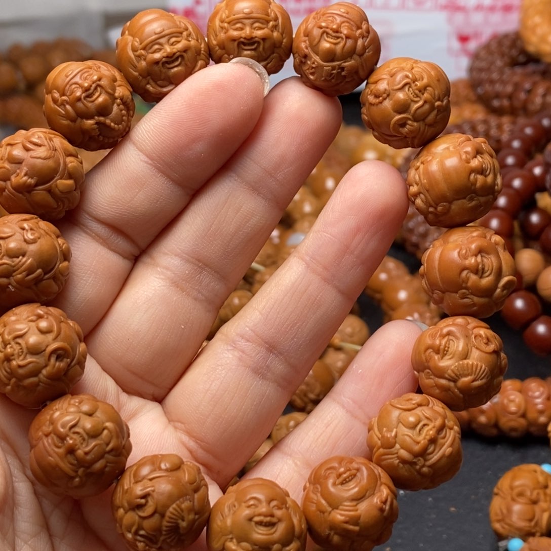 猴头核桃吊坠猴头