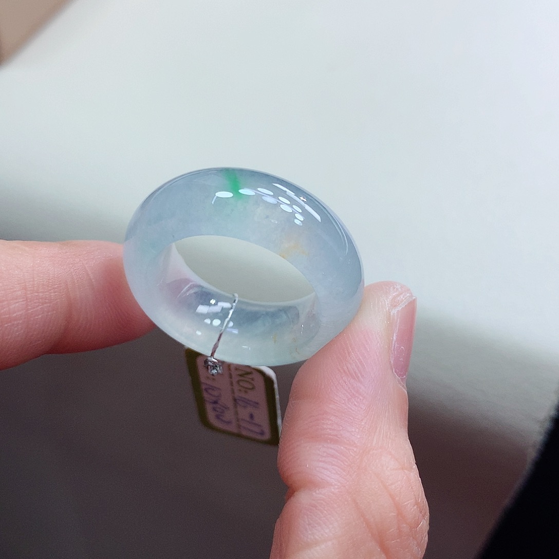 未镶嵌戒指翡翠16-17号