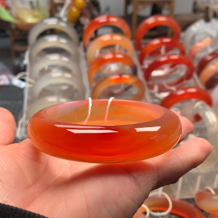 玛瑙/玉髓未镶嵌手镯