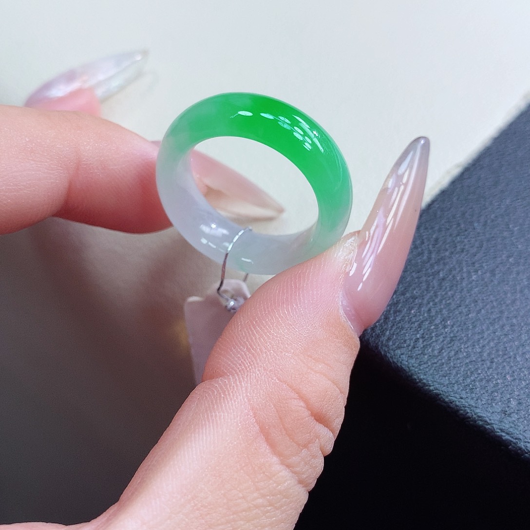 未镶嵌戒指翡翠13号