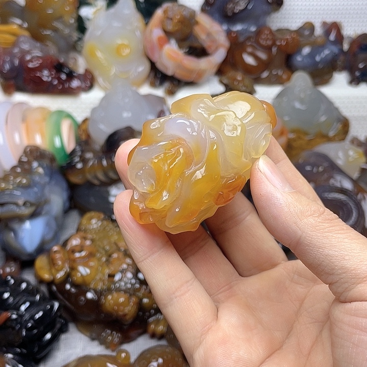 玛瑙/玉髓饰品未镶嵌