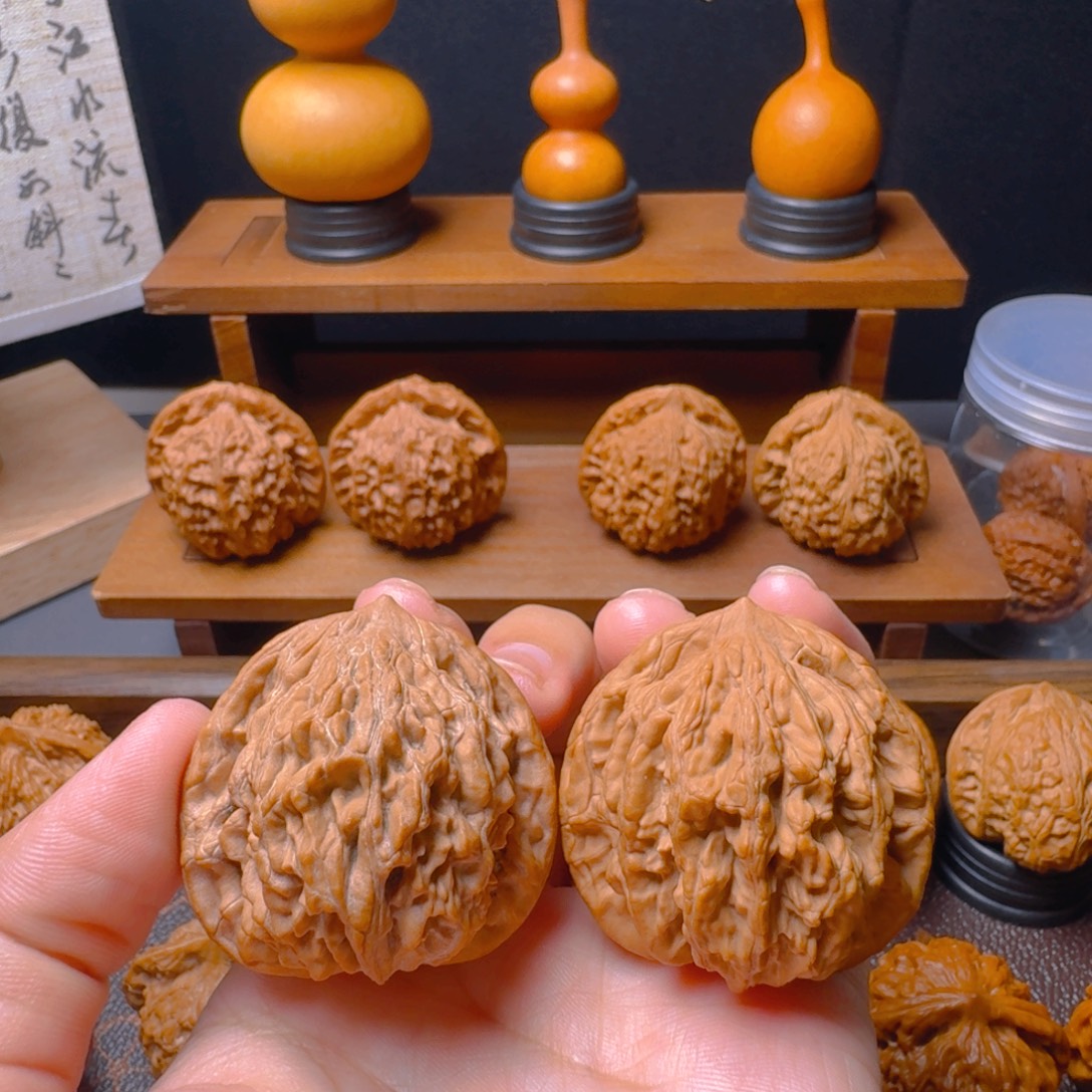 吊坠文玩核桃虎头