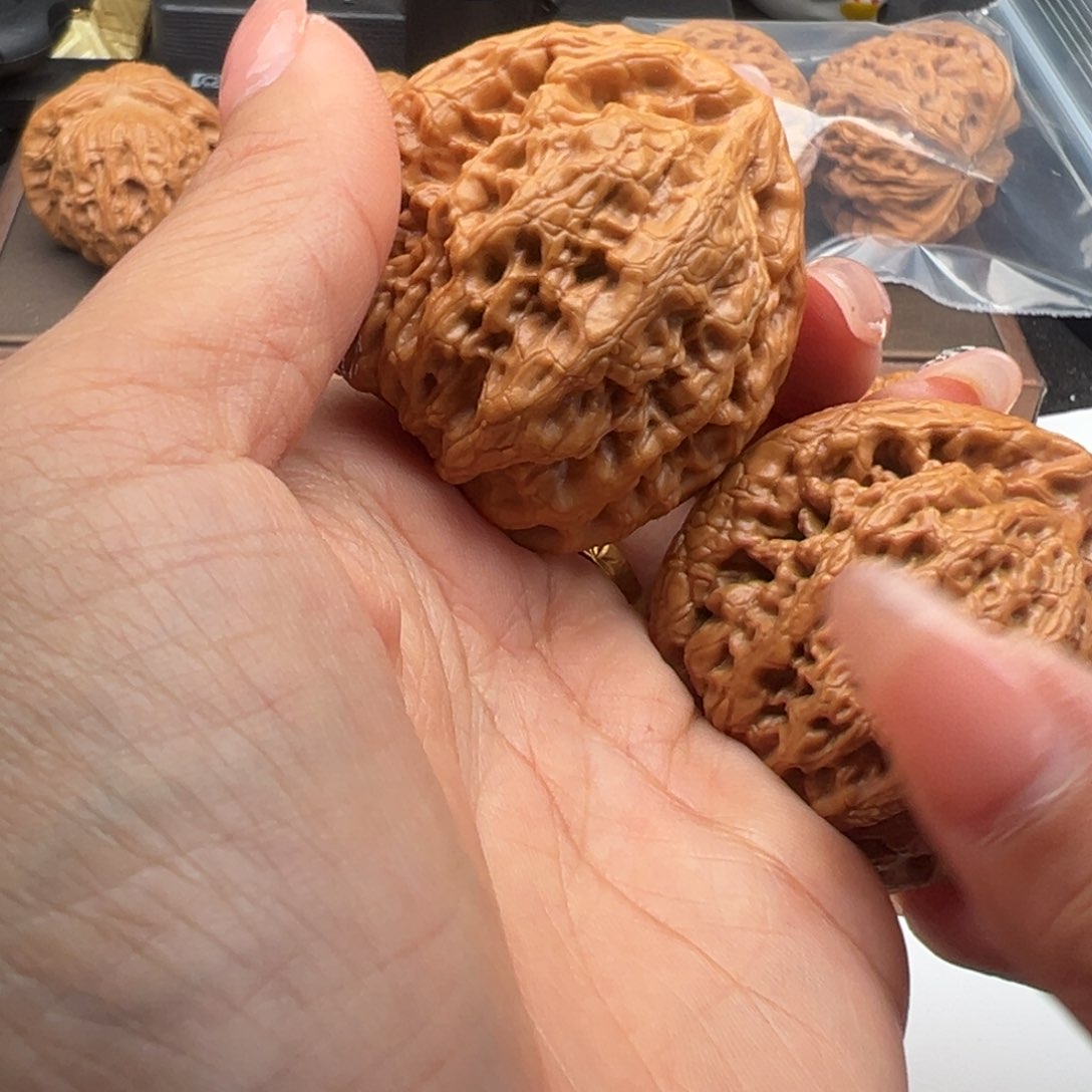 文玩核桃把件金公子46