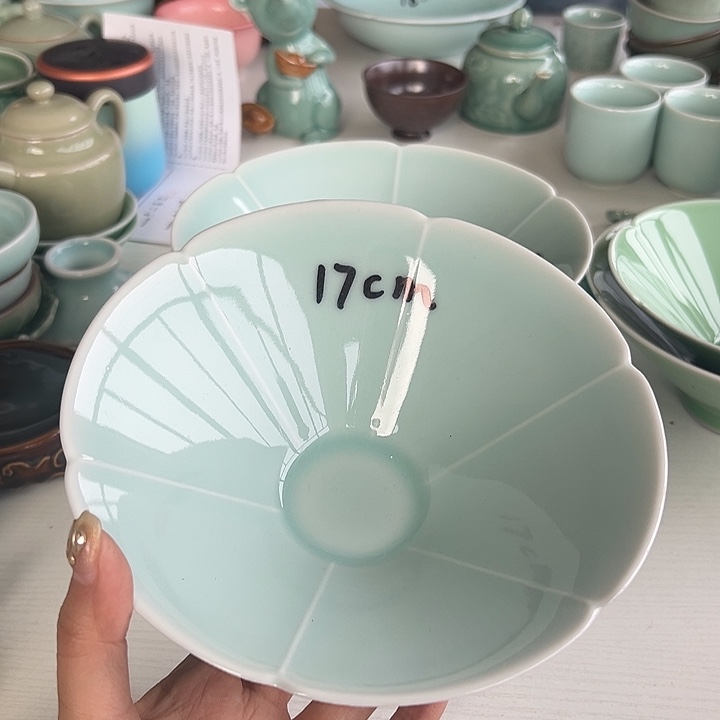 小米茶器龙泉青瓷