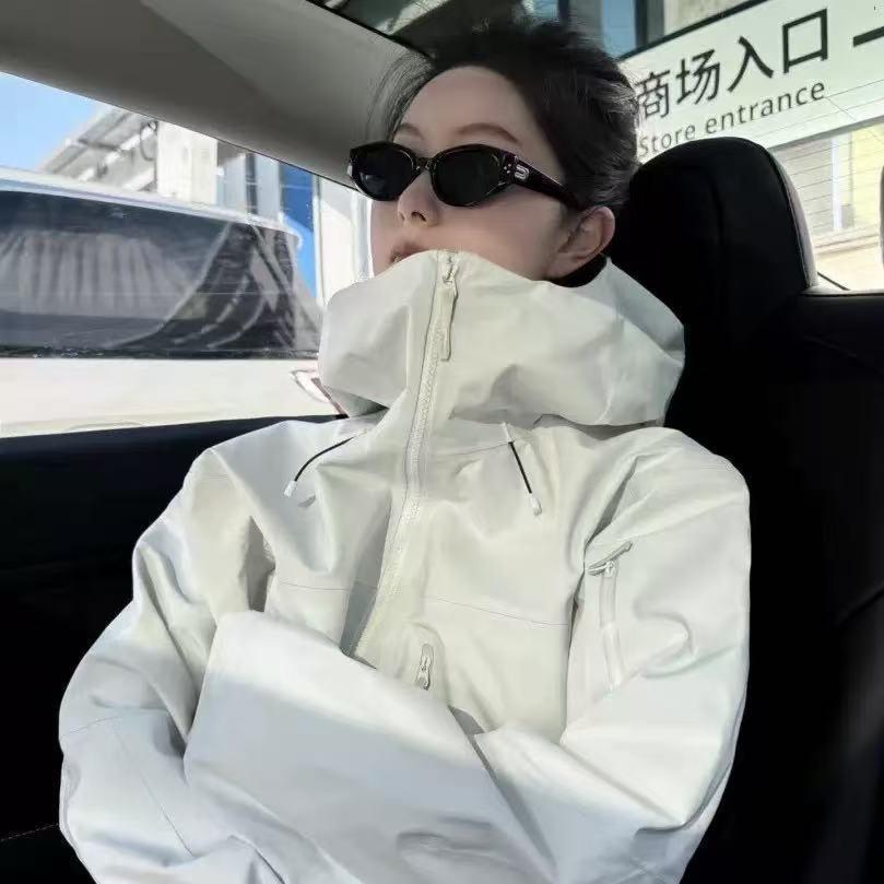 冲锋衣7代冲锋衣男女硬壳防水防雨户外登山夹克外套台州