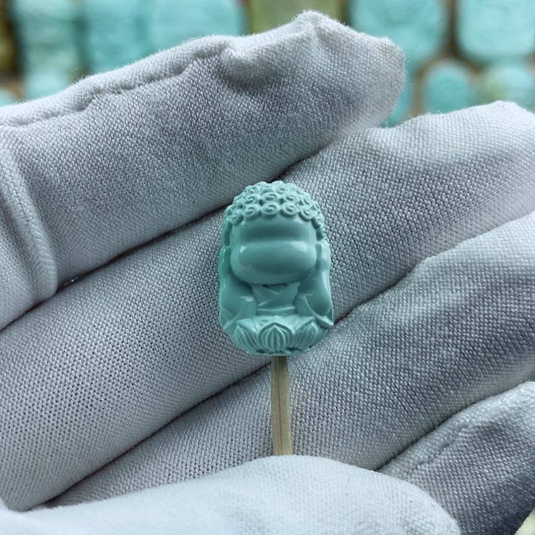 未镶嵌绿松石珠宝奇石