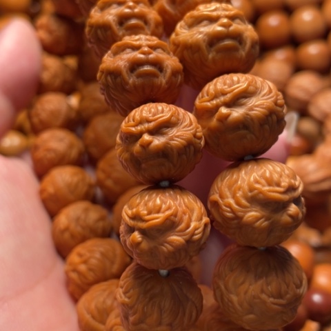 猴头核桃手串太****悟空