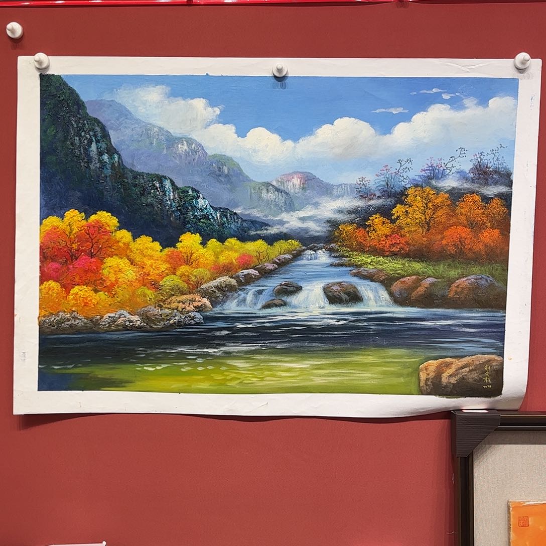 油画刘文桂油画作品