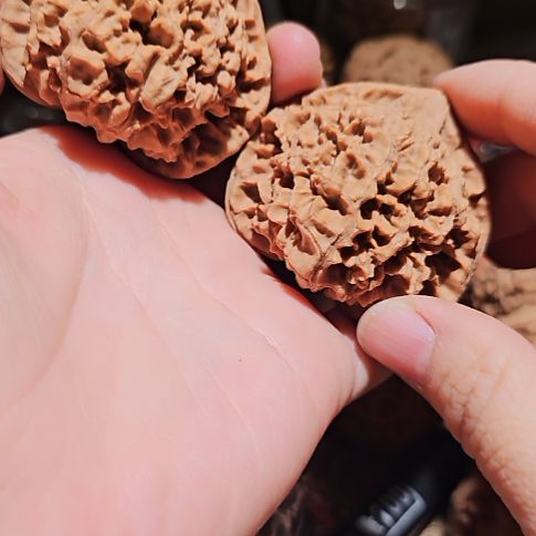 遥***、文玩核桃吊坠50龙鼎管帽