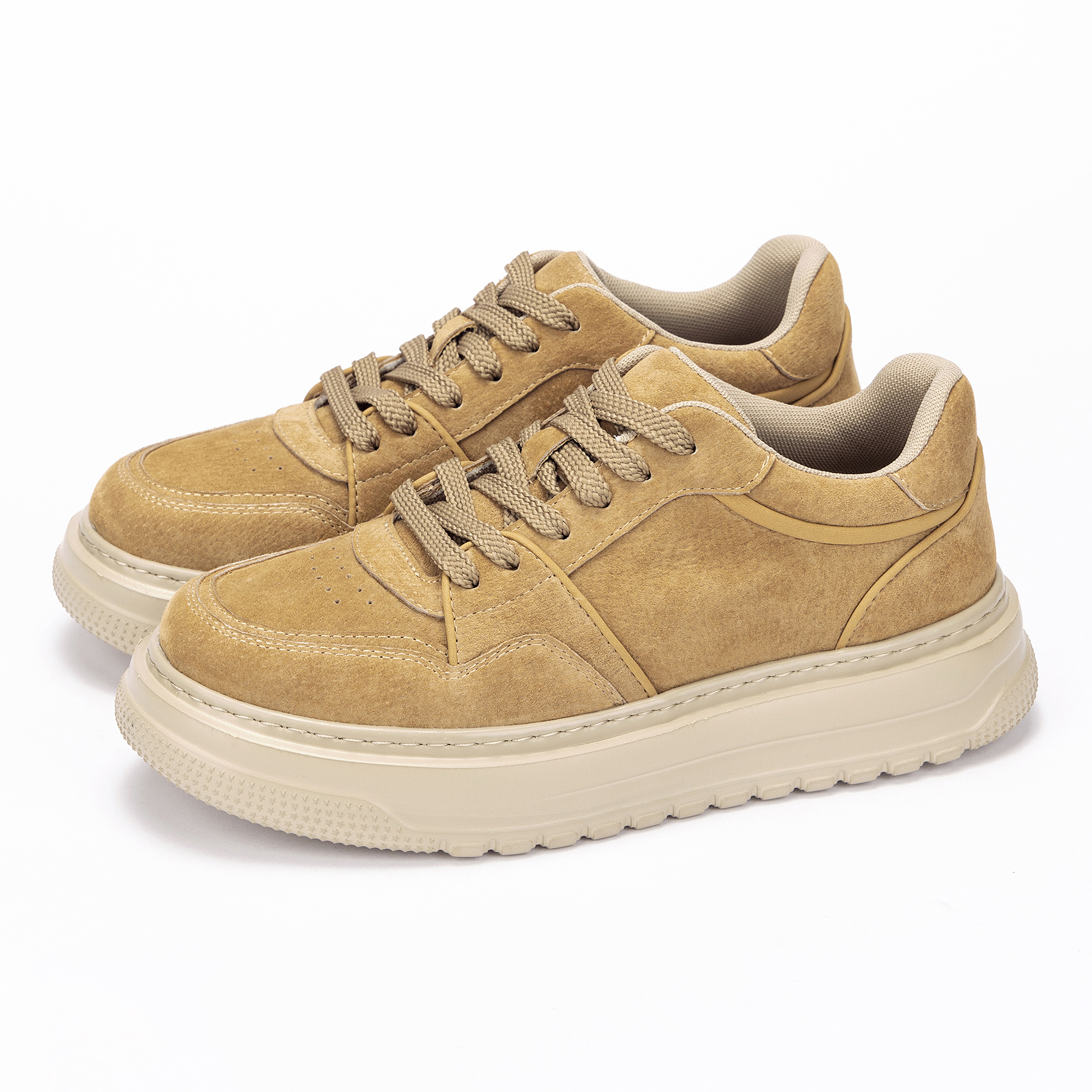 板鞋2025秋冬季新款男款加绒保暖百搭低帮男鞋潮厚底休闲真皮鞋子