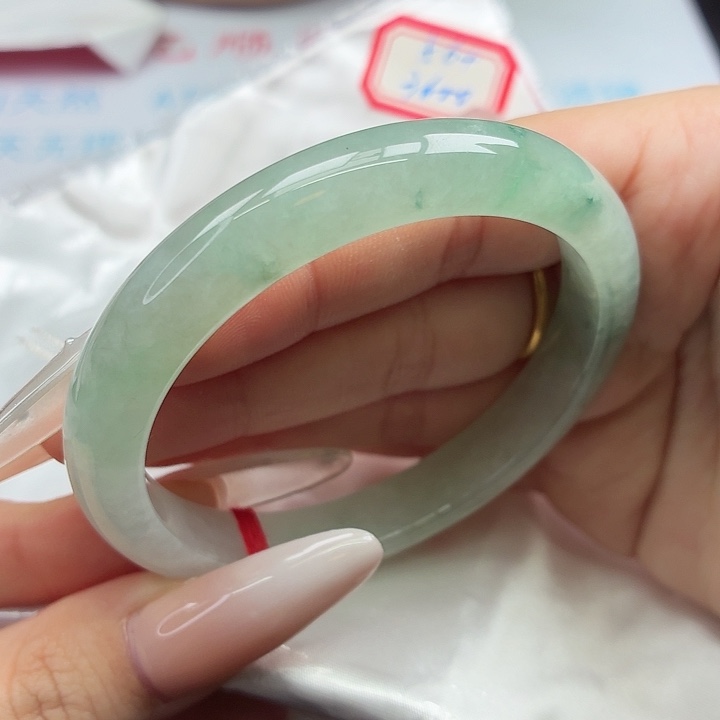 未镶嵌手镯翡翠56-57圈口