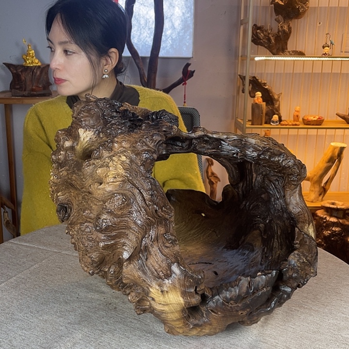 纯天然原木手工制作