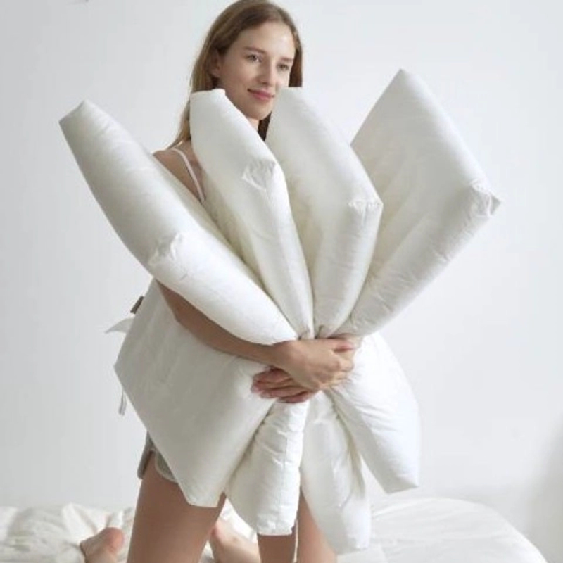 东辰家的矮低全棉枕芯柔软舒适单人枕芯家用低枕成人枕芯超低软枕