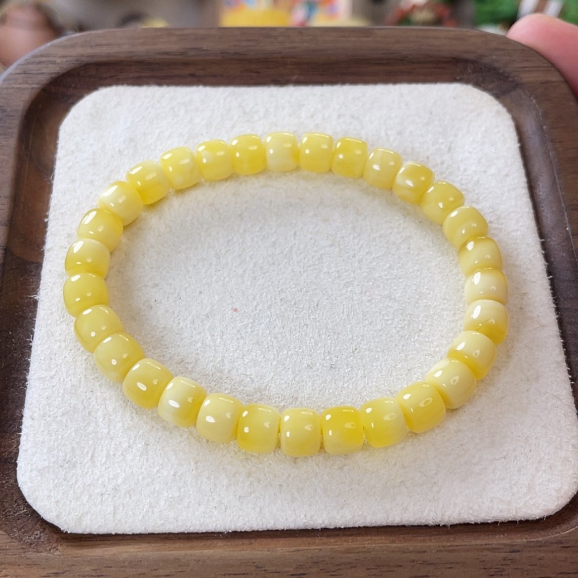【闪购商品】未镶嵌蜜蜡手串小**学天然
