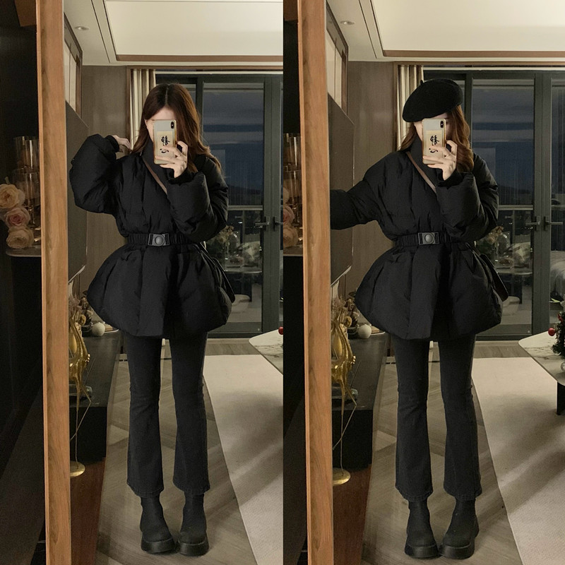 2025秋冬新款微胖MM大码今年流行爆款高级感超好看棉服冬季女洋气