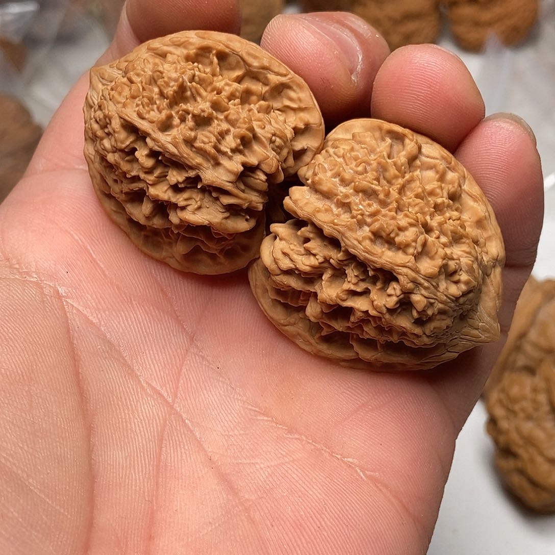 文玩核桃把件晨*哥满天星