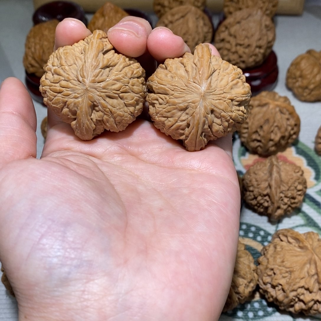 文玩核桃把件Z*41尺磨盘