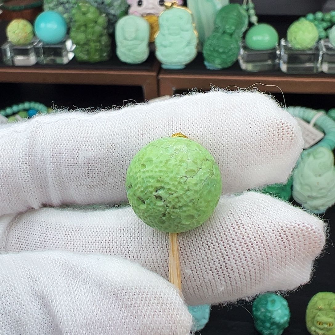 绿松石未镶嵌绿松石主播璐璐