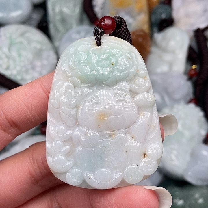 颈饰未镶嵌翡翠翡翠