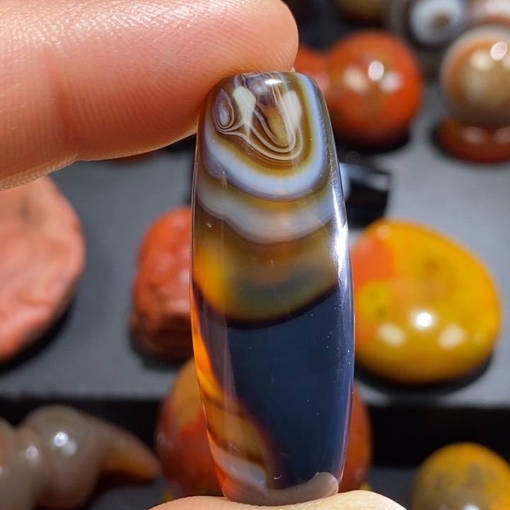 玛瑙/玉髓未镶嵌挂件