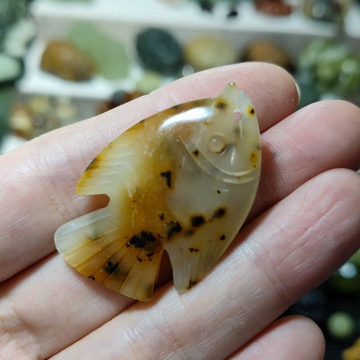 岫玉挂坠款式未镶嵌