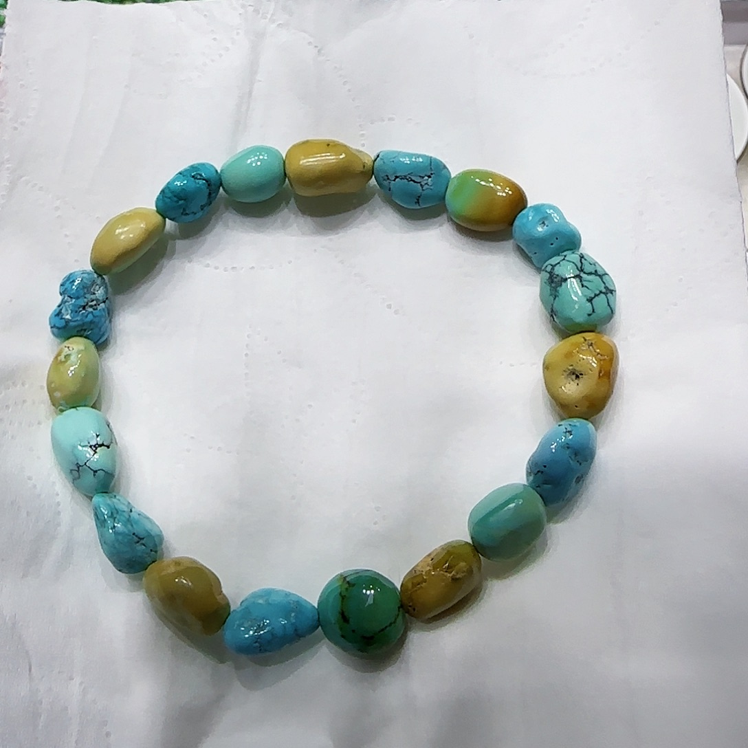 未镶嵌绿松石手链