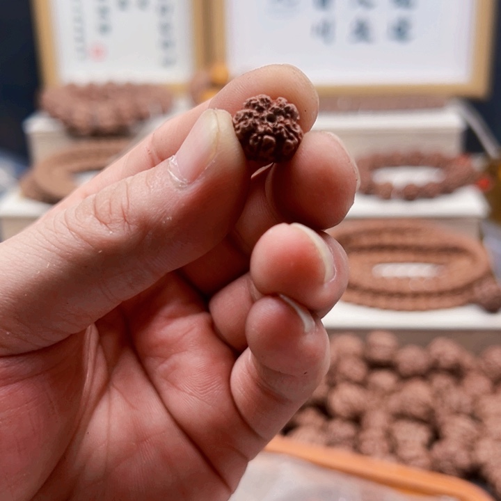 金刚菩提手串13尺寸原生态霸王花