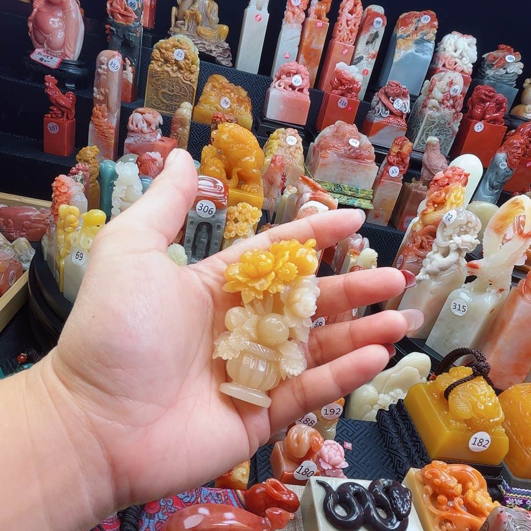 寿山石印石寿山石印章