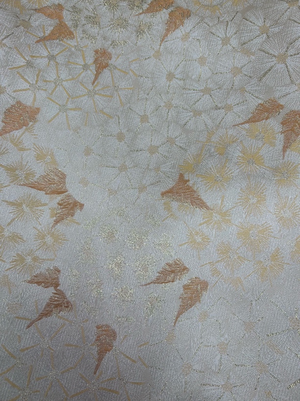 2025新款金丝金叶子人丝织锦缎织金高支高密春秋面料