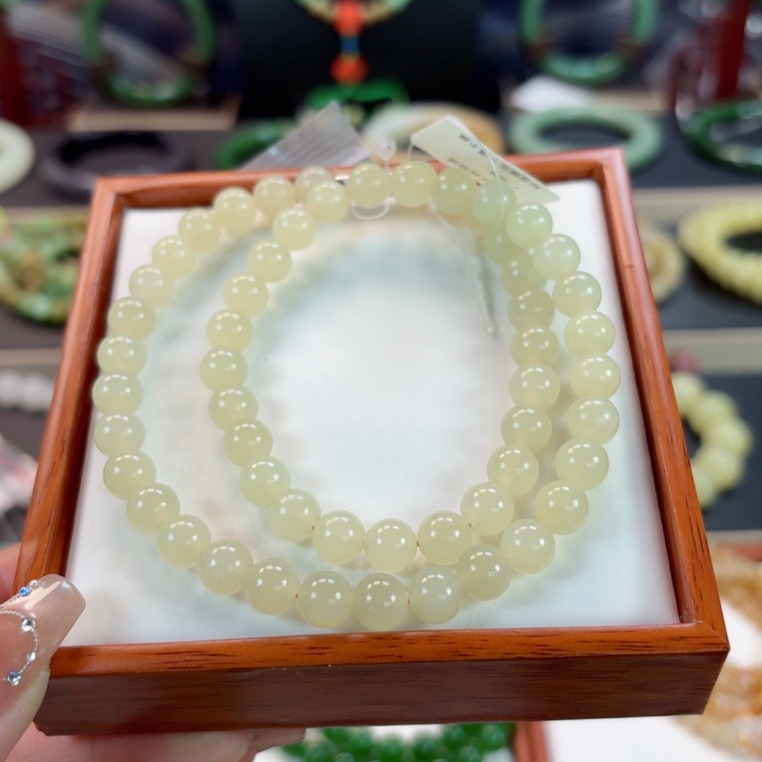 和田玉手链未镶嵌