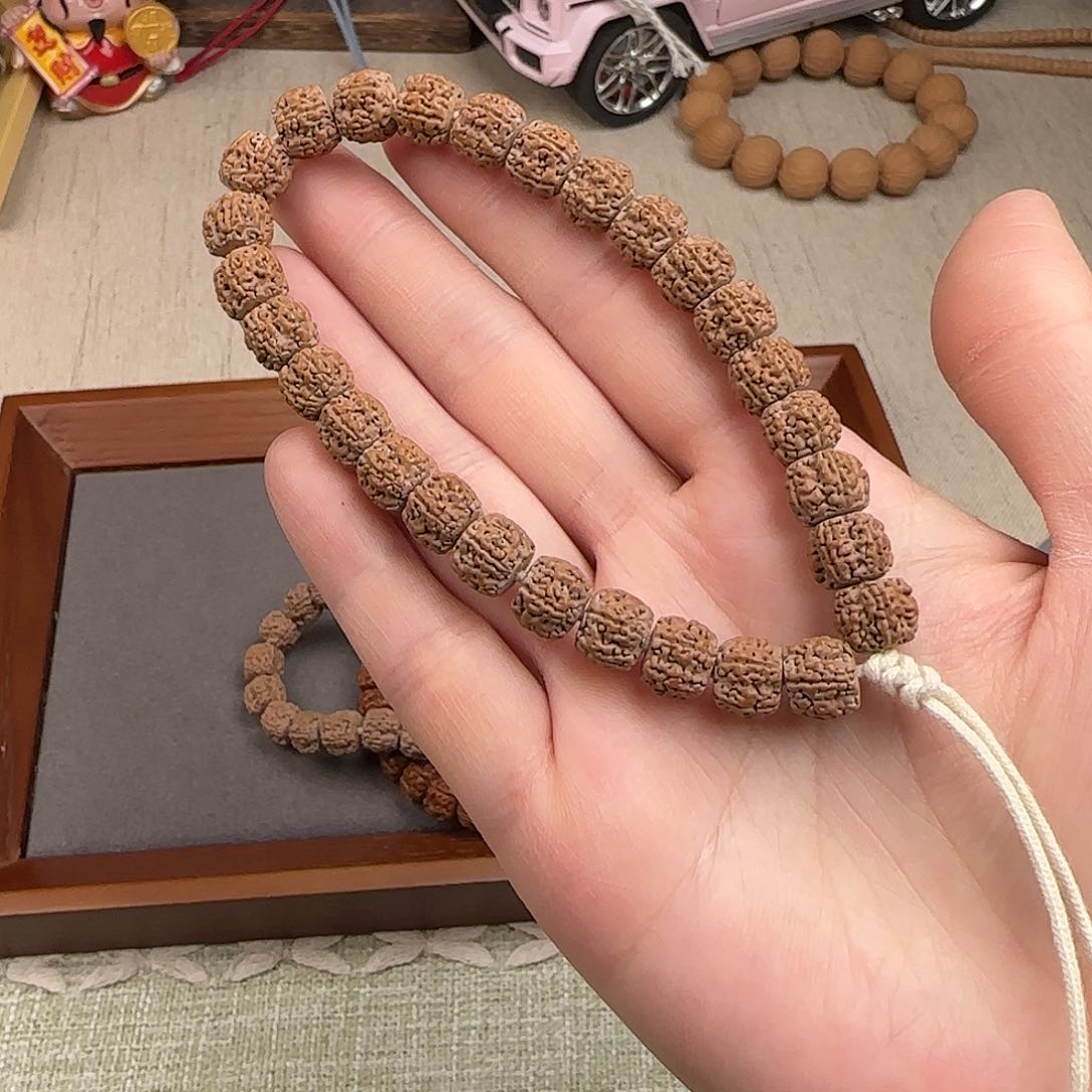 【闪购商品】金刚菩提手串東****拍9.5麦穗