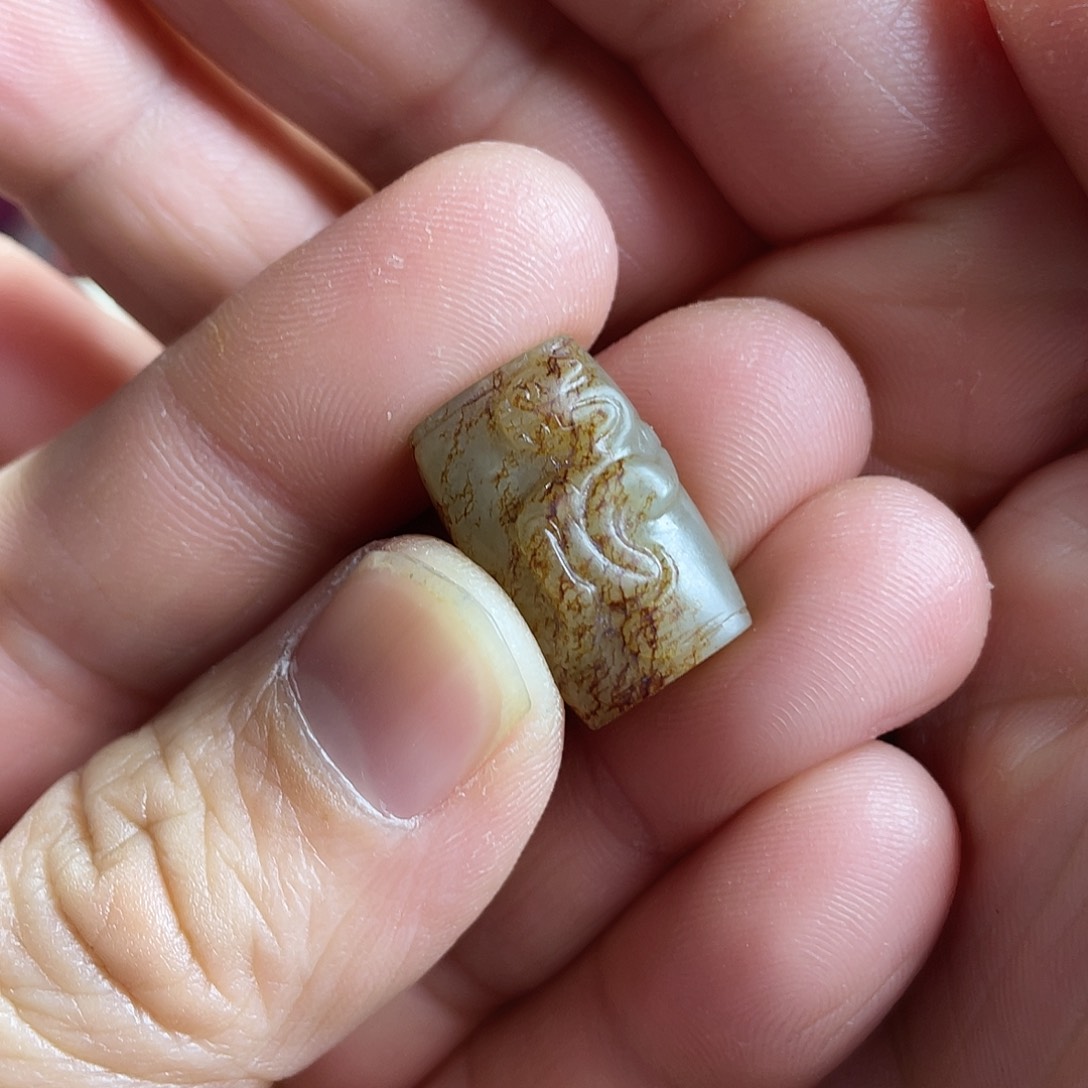 和田玉（糖玉）挂件未镶嵌潇**生