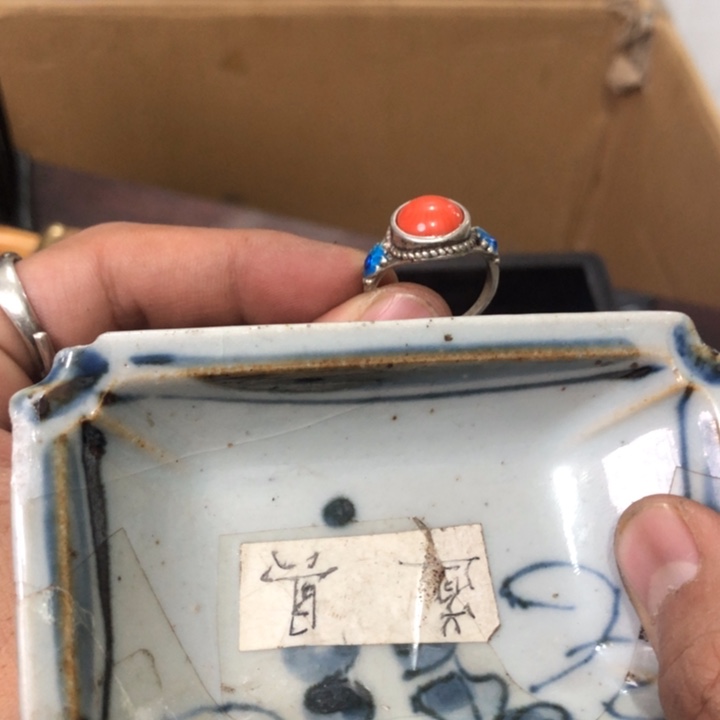 陶瓷孤品单件车里拍