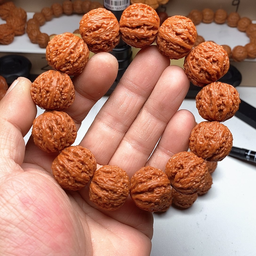 核桃文玩核桃2.3落地红