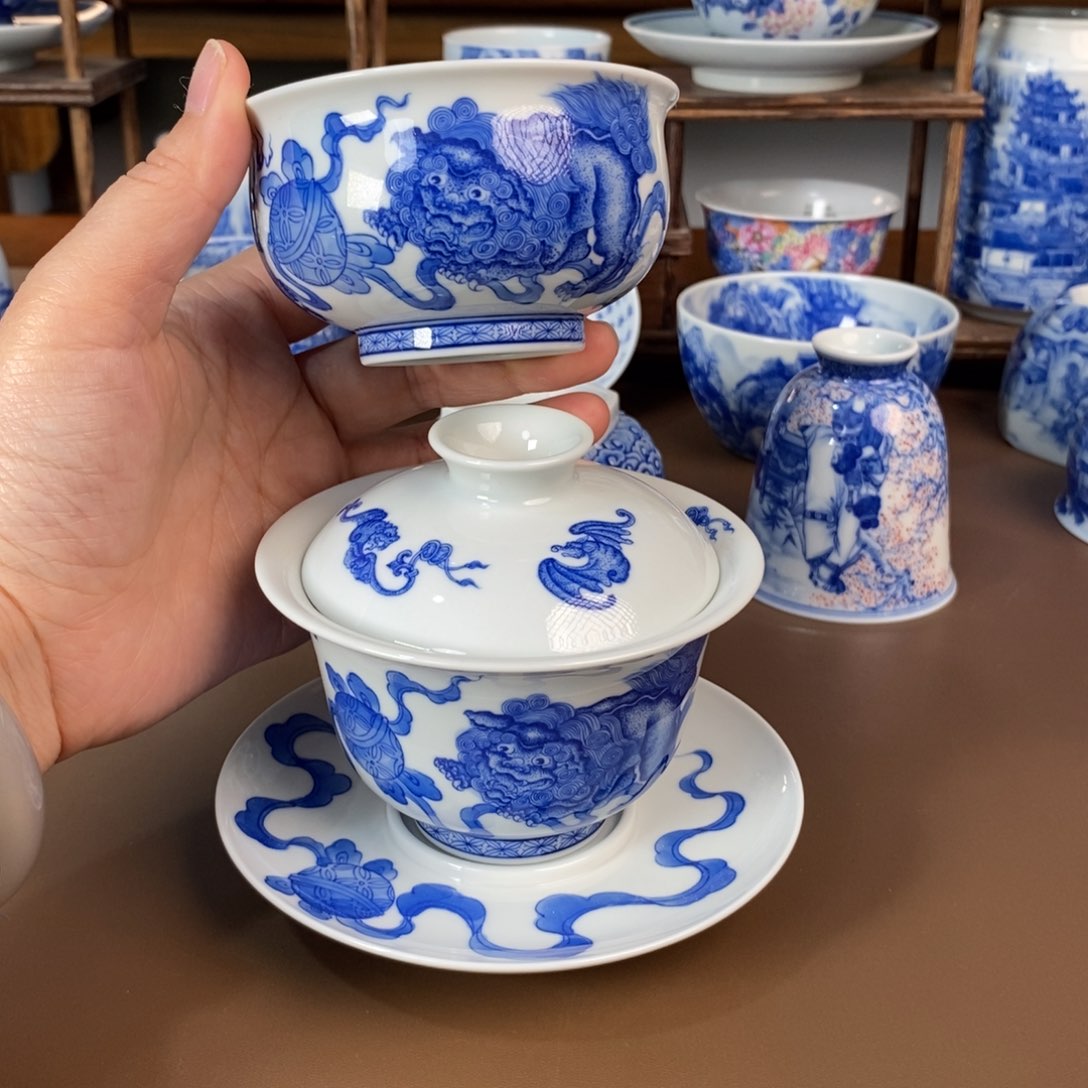 景德镇陶瓷手工手绘