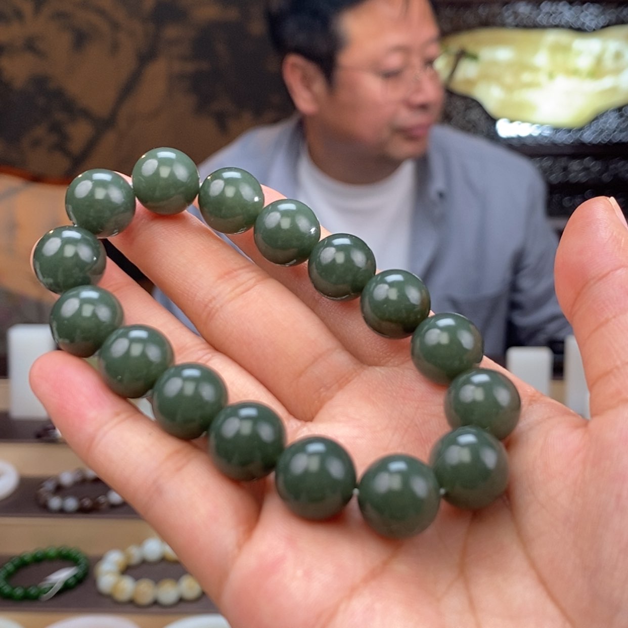 【闪购商品】和田玉手串未镶嵌