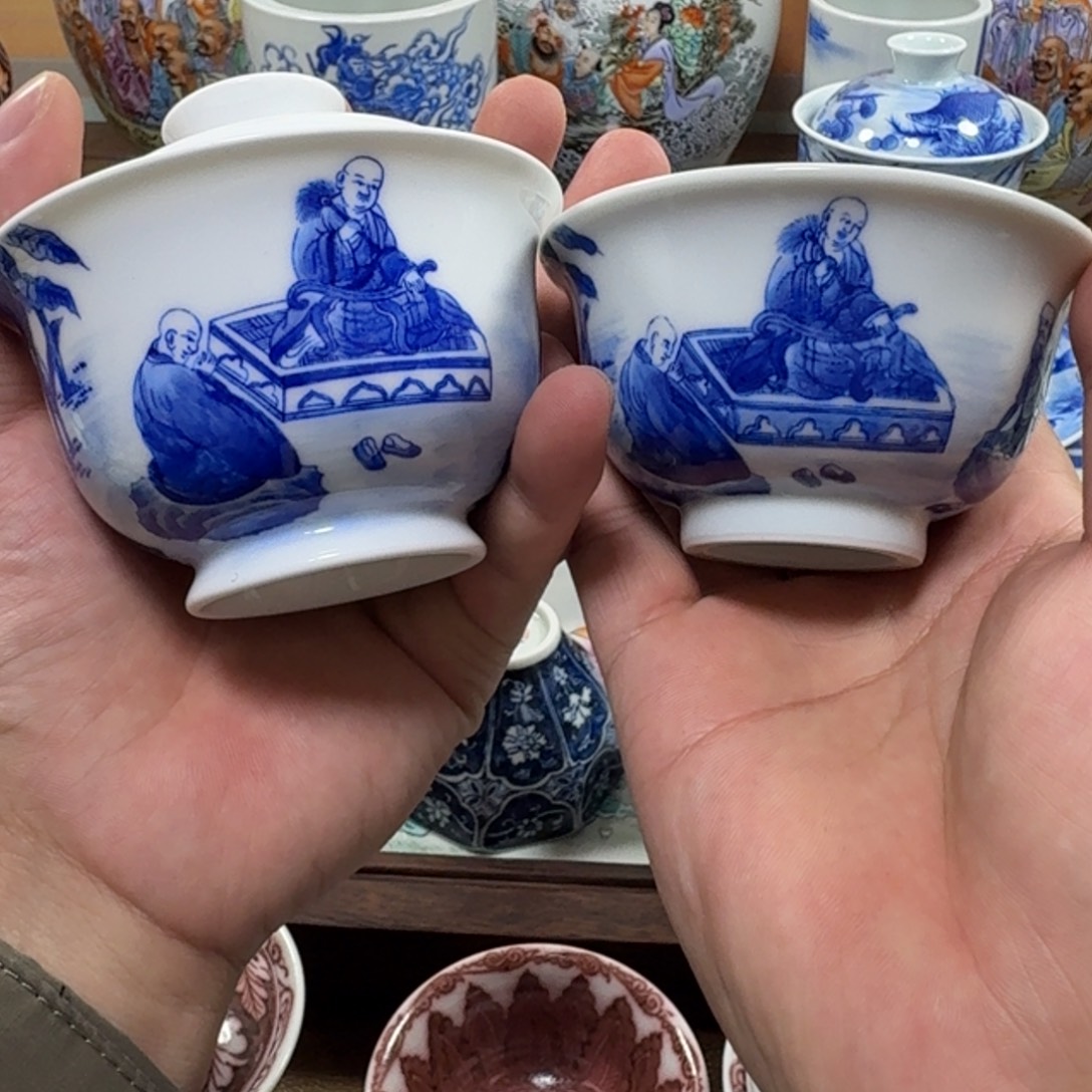 全手工全手绘陶瓷