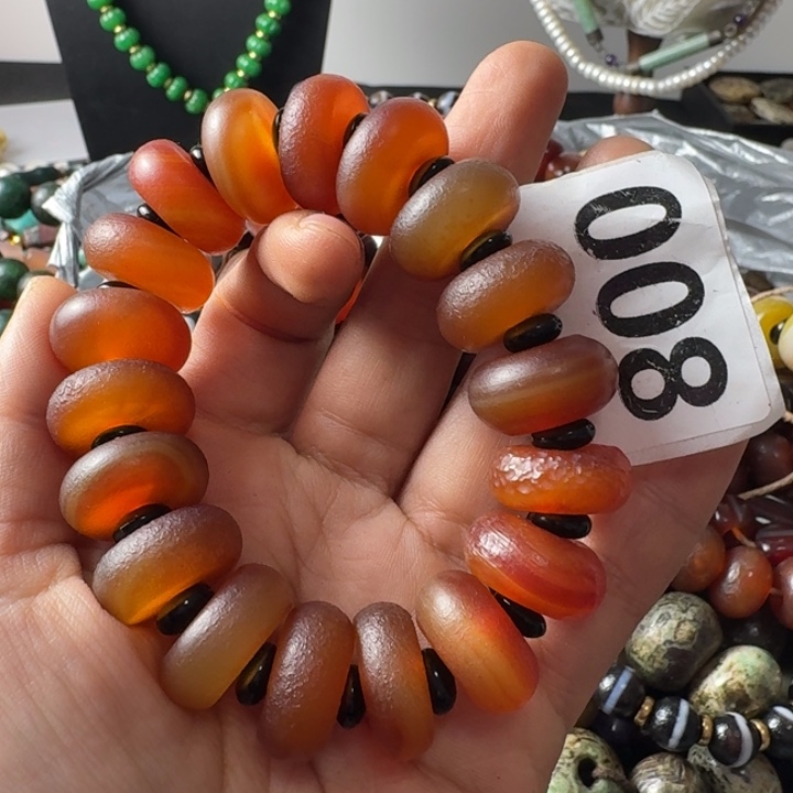 玛瑙/玉髓未镶嵌颈饰