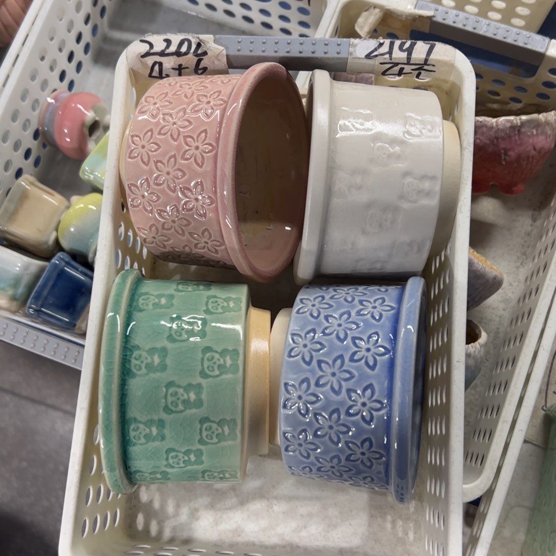  陶瓷多肉小花盆@@2197